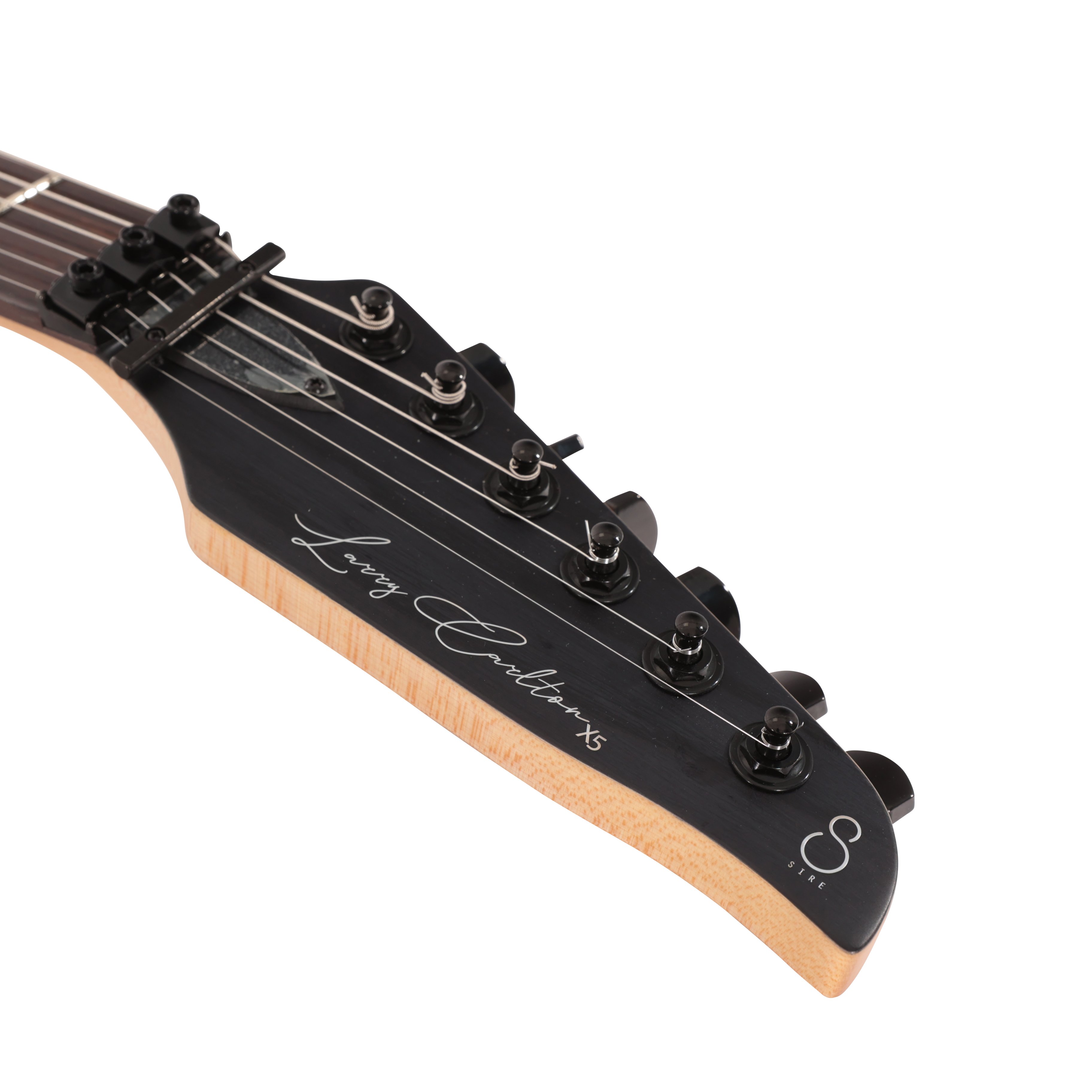 Sire Larry Carlton X5 Electric Guitar in Transparent Black Satin